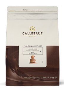 Молочний шоколад 37,8 % какао 2,5 кг (FOUNTAIN), Callebaut