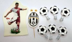 Набор сахарных фигурок "Футбол Juventus"