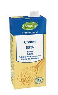 Сливки животные 35% Campina Cream, Friesland Campina