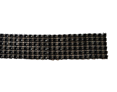 Стрічка для декору "Чорні камені" h-3 см
