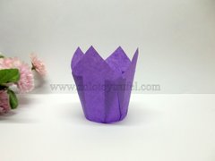 Формочка для выпечки "Тюльпан пурпурный 5 *8 см