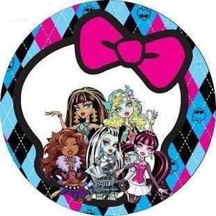 Monster High 2, Вафельний папір 0,3 мм
