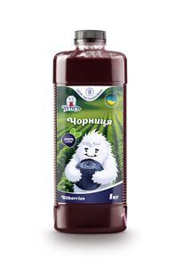 Пюре Черники пастеризованное 1 кг, YetiCo