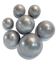 Шоколадні сфери срібні
