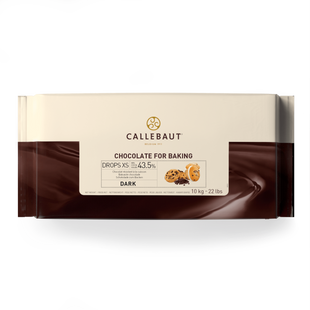Шоколад для випікання 43,5 % какао у дропсах 10 кг, Callebaut