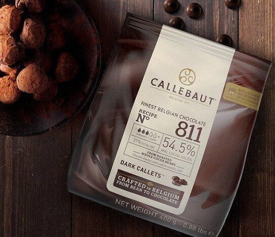 Шоколад Callebaut темный 54,5%