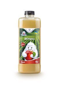 Пюре яблука пастеризоване 1 кг, YetiCo