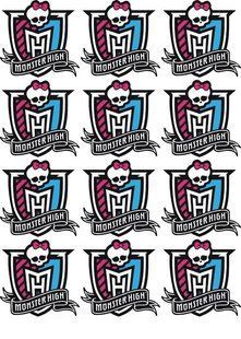 Monster High 6, Вафельний папір 0,3 мм