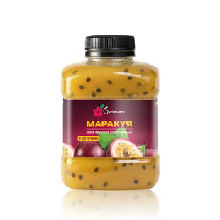 Пюре Маракуйя (с косточкой) пастеризованное 500 г, YaGurman