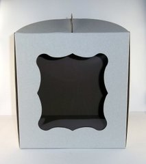 Картонная коробка для торта "С окном 23*23*21 см",5 шт