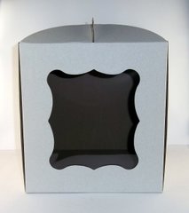 Картонная коробка для торта "С окном 30*30*30 см" (5 шт)