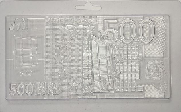 Пластиковая форма (молд) для шоколада 500 Евро