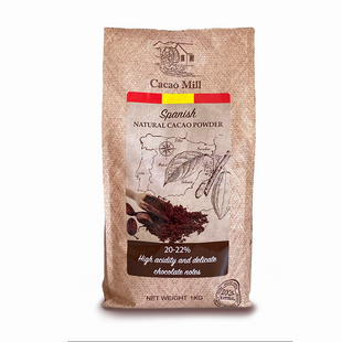Натуральный какао порошок 20-22% Granada 1 кг, Natra Cacao