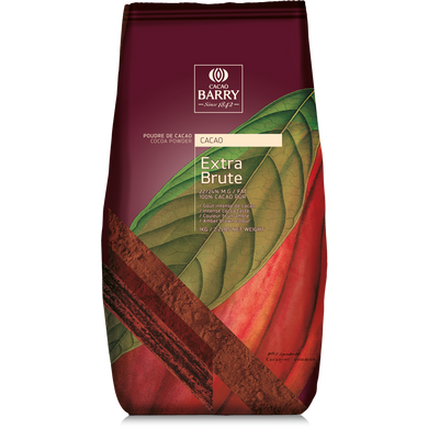 Алкалізованний какао порошок 22/24 % Extra Brut, Cacao Barry
