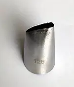 Пелюстка троянди 18 мм насадка кондитерська 126