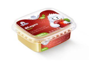 Пюре яблока без сахара замороженное 300 г, YetiCo