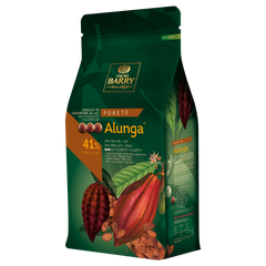 Молочный шоколад оригинальный ALUNGA 41%, Cacao Barry