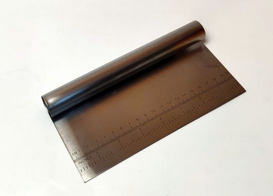 Скребок прямокутний 20 * 10 см з нержавіючої сталі