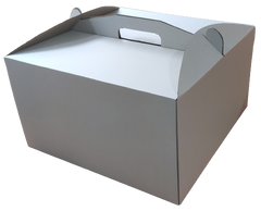 Картонная коробка для торта "Белая 30*40*18 см"