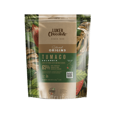 Шоколад черный TUMACO 65 %, Luker Chocolate