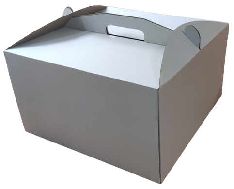 Картонна коробка для торта "Біла 30*40*18 см"