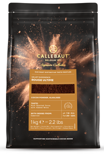 Какао порошок с жирностью 20/22 % "Velvet Rouge Ultime", Callebaut