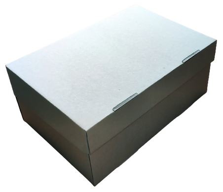 Коробка 25*17*11 см біла (посил)