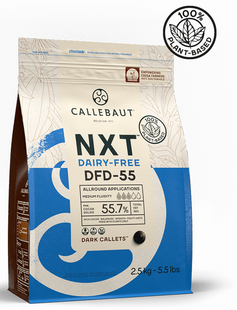 Чорний шоколад 55,7 % безлактозний NXT 2,5 кг, Callebaut