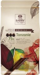 Чорний шоколад Tanzanie 75%, Cacao Barry