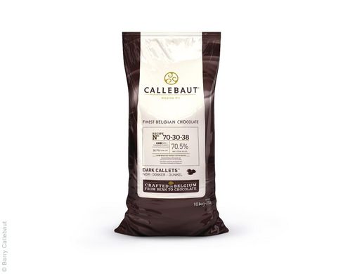 Черный шоколад "Экстра горький" 70,3 % какао 10 кг, Callebaut