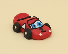 Цукрова фігурка "Машинка маленька червона"