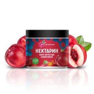 Пюре нектарина заморожене 250 г, YaGurman