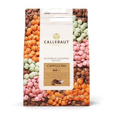 Цветной шоколад со вкусом "Капучино" 100 г, Callebaut