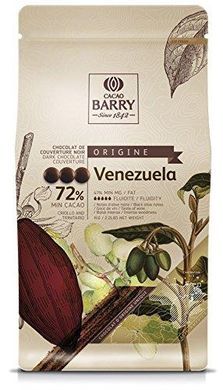 Шоколад черный Venezuela 72%, Cacao Barry