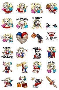 Harley Quinn 1, Вафельний папір 0,3 мм