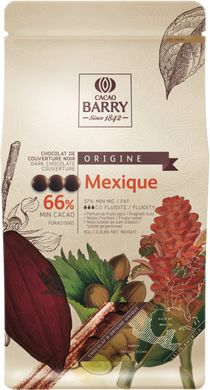 Черный шоколад Mexico 66%, Cacao Barry