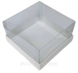 Коробка 20*20*7 см для бенто-торта Аквариум