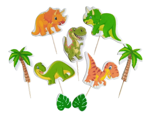 Набір цукрових фігурок "Динозаври" 8 од.