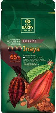 Черный шоколад INAYA 65%, Cacao Barry