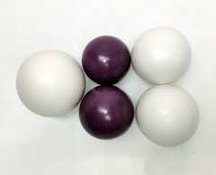 Желатиновые шары "Бело-сиреневые"