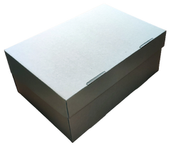 Коробка 47,5*32*9 см біла (посил)