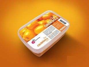 Пюре обліпихи заморожене 1 кг, YaGurman