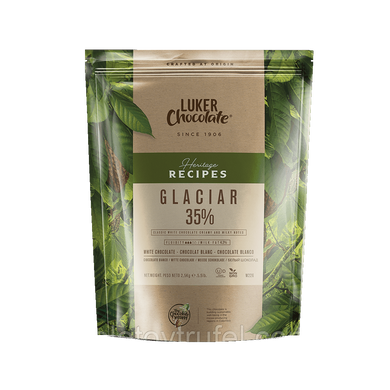 Білий шоколад GLACIAR 35%, Luker Chocolate