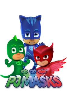 Герої в масках - PJ Masks 4, Вафельний папір 0,3 мм