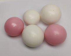 Желатиновые шары "Бело-розовые"