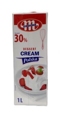 Вершки 30 % натуральні Mlekovita