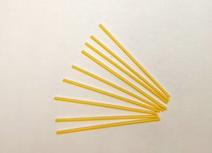 Палочки для кейк попсов "Желтые" (50 шт)