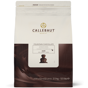 Шоколад чорний 57,6 % какао Fountain 2,5 кг (CHD-N811FOUNRT-U71 ), Callebaut