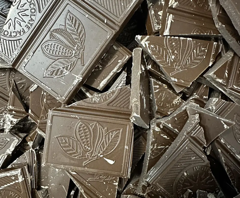 Молочный шоколад 36 % какао 1 кг, Мир (плитка)
