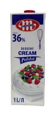 Вершки 36 % натуральні Mlekovita